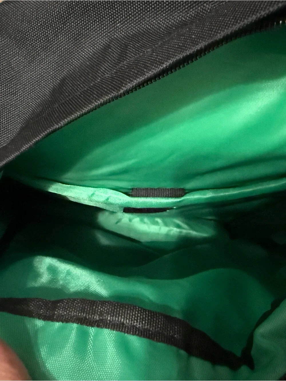 Black Backpack with Pink Straps - Unbranded